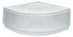 Čtvrtkruhová sprchová akrylátová vanička DIPER I HR 80 (80x80x38,5 | R 55 cm) - Besco #BAD-80-NK
