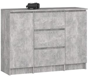Komoda Kalista VI (beton). Akce -13%