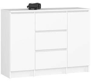 Komoda Kalista VI (bílá). Akce -10%