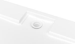Čtvercová sprchová akrylátová vanička AXIM UltraSlim SQ 80 (80x80x4,5 cm) - Besco #BAX-80-KW