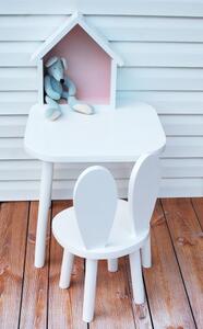 Dřevěná dětská židle Bunny - mini (Dřevěná dětská židle)