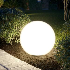 Nowodvorski Lighting Kulová lampa Cumulus M, Ø 45 cm, bílá, plast, IP44, E27, Bílá / opál, Plast