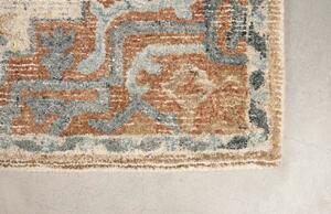 Modro hnědý látkový koberec DUTCHBONE AMORI 160 x 230 cm