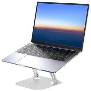 Stojan na notebook nastavitelný SPRINGOS Lapteq HA4005 stříbrný
