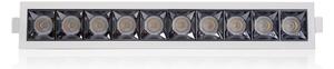 SLC vestavné LED svítidlo PIXEL 10x 25 W 220-240 V 2700 K stmívatelné 36° Ra90 bílé