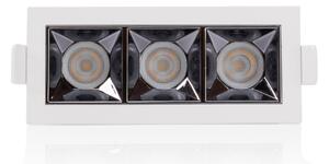 SLC vestavné LED svítidlo PIXEL X3 9 W 220-240 V 2700 K stmívatelné 36° Ra90 bílé