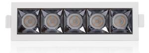 SLC vestavné LED svítidlo PIXEL X5 13 W 220-240 V 2700 K stmívatelné 36° Ra90 bílé