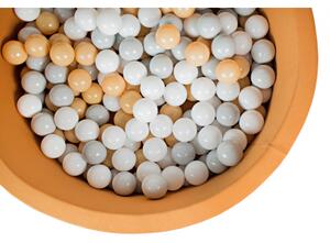 Suchý Bazének s míčky kulatý Boho 30x90 cm + 200 míčků - různé barvy (Bazén kulatý s kuličkami 30x90 cm + 200 kuliček)