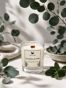 Sójová svíčka - Eucalyptus & Máta