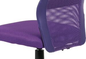 Dětská otočná židle KA-V101 PUR fialová