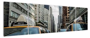Obraz New-York - žluté taxi (170x50cm)