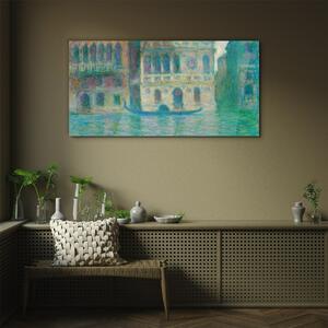 Obraz na skle Obraz na skle Benátky Palace Dario Monet