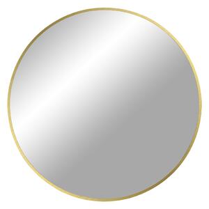 House Nordic Madrid Zrcadlo (Zrcadlo s rámem mosazného vzhledu Ø60 cm)