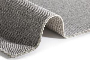 BT Carpet - Hanse Home koberce Běhoun Nature 103533 Silver Grey – na ven i na doma - 80x150 cm