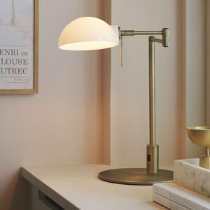 Mosazná skleněná stolní lampa Halo Design Kjobenhavn 43 cm