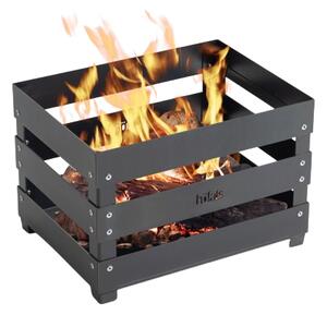 Venkovní ohniště Höfats Crate - hořící bedýnka