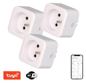 Immax NEO 07762C - SADA 3x Chytrá zásuvka NEO LITE 3680W/230V/16A Wi-Fi Tuya