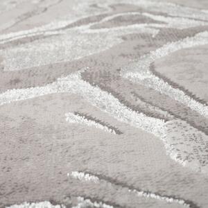 Flair Rugs koberce Kusový koberec Eris Marbled Silver ROZMĚR: 200x290