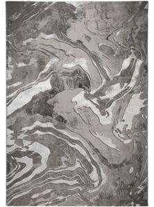 Flair Rugs koberce Kusový koberec Eris Marbled Silver ROZMĚR: 160x230