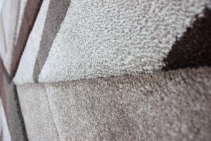 Flair Rugs koberce Kusový koberec Hand Carved Shatter Beige/Brown - 120x170 cm