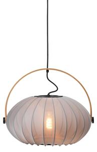 Halo Design 746354 - Lustr na lanku DC 1xE27/40W/230V pr. 40 cm šedá/dub