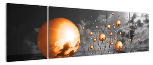 Abstraktní obraz (170x50cm)