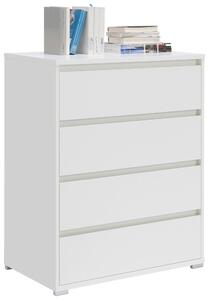 KOMODA, bílá, 80/103/48 cm Carryhome - Široké komody
