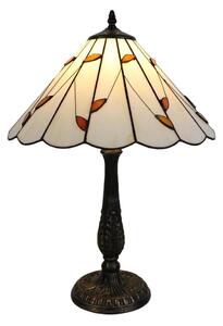 Brilagi - Tiffany vitrážová stolní lampa FOLIA 2xE27/60W/230V