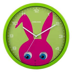 Dětské hodiny ø 31 cm Peekaboo Bunny – Karlsson