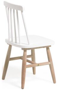 Bílá dřevěná dětská židlička Kave Home Tressia