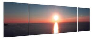 Obraz zapadajícího slunce (170x50cm)