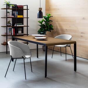 Ořechový rozkládací jídelní stůl Kave Home Nadyria 160/200 x 90 cm
