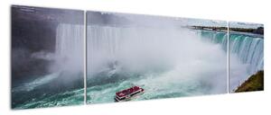 Obraz na zeď s vodopádem (170x50cm)