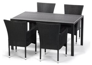 Vikio Zahradní jídelní set pro 4 osoby DT257 antracit
