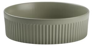 COMAD BEYOND 2 OLIVER GREEN ( E-6565 )-Umyvadlo na desku BEYOND pr. 36 cm zelená