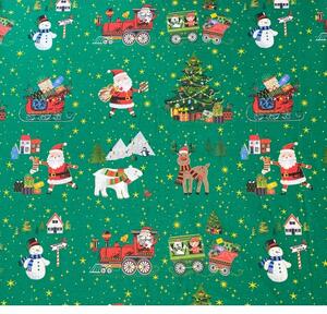 Ervi bavlna š.240 cm - Vánoční vzor -11207-3, metráž