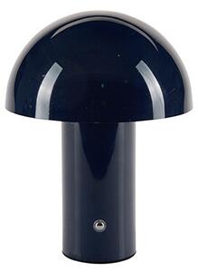 Cozy Living - Glossy Mushroom LED Stolní Lampa H21,5 BlueCozy Living - Lampemesteren