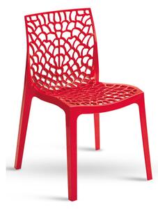 Stima plastová židle GRUVYER Odstín: Rosso - Červená