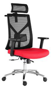 Kancelářská židle ERGODO WESTON Barva: černo-červená