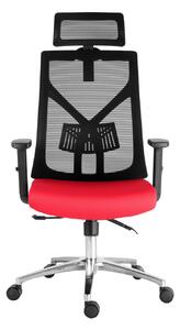 Kancelářská židle ERGODO WESTON Barva: černo-červená