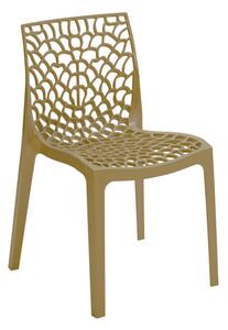 Stima Plastová židle GRUVYER Odstín: Giallo - Žlutá