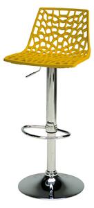 Stima plastová barová židle SPIDER Odstín: Giallo - Žlutá