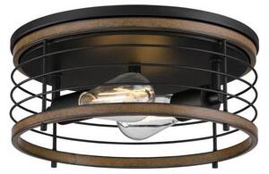 Westinghouse 61250 - Stropní svítidlo ACKTON 2xE27/60W/230V barnwood