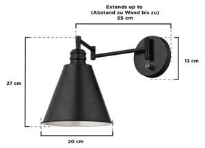 Westinghouse 61254 - Nástěnná lampa TROCADERO 1xE27/60W/230V