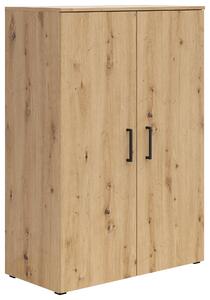 KOMODA, dub artisan, 80/115/40 cm Carryhome - Široké komody