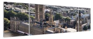 Britský parlament, obraz (170x50cm)
