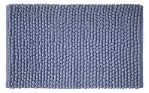Modrá koupelnová předložka 50x80 cm Aspen Bobble – Bianca