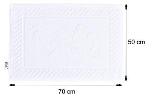 Koupelnový koberec bílý EMI