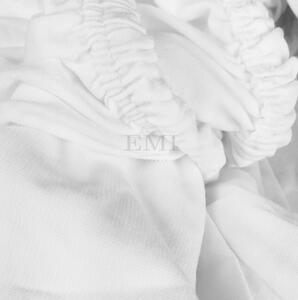 Prostěradlo bílé Superstretch EMI: Prostěradlo 90(100)x200