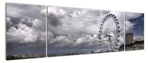 Londýnské oko (London eye) - obraz (170x50cm)